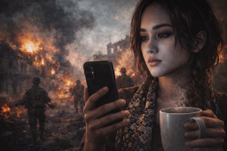 Dunia Kita Saat Ini: di Layar Ada Perang, di Meja Masih Ada Kopi
